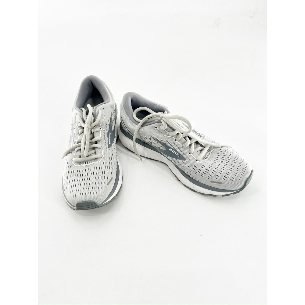 Brooks Ghost 13 Running Shoes Womens 7.5 Grey Neutral Cushion